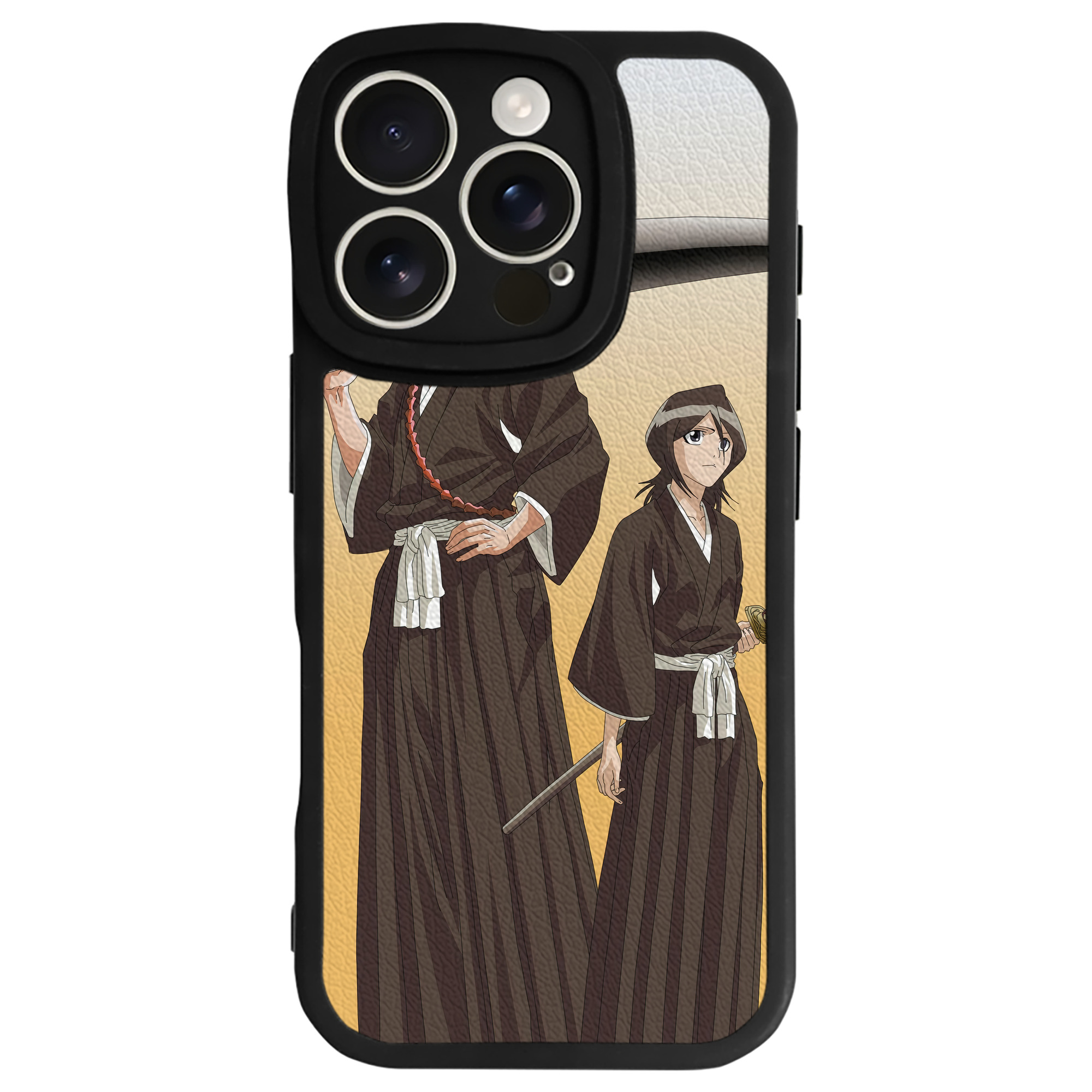 （画像用） ブリーチ BLEACH 【iPhone 16シリーズ対応】シリコンスマホケース（レザー調） 材質：シリコン